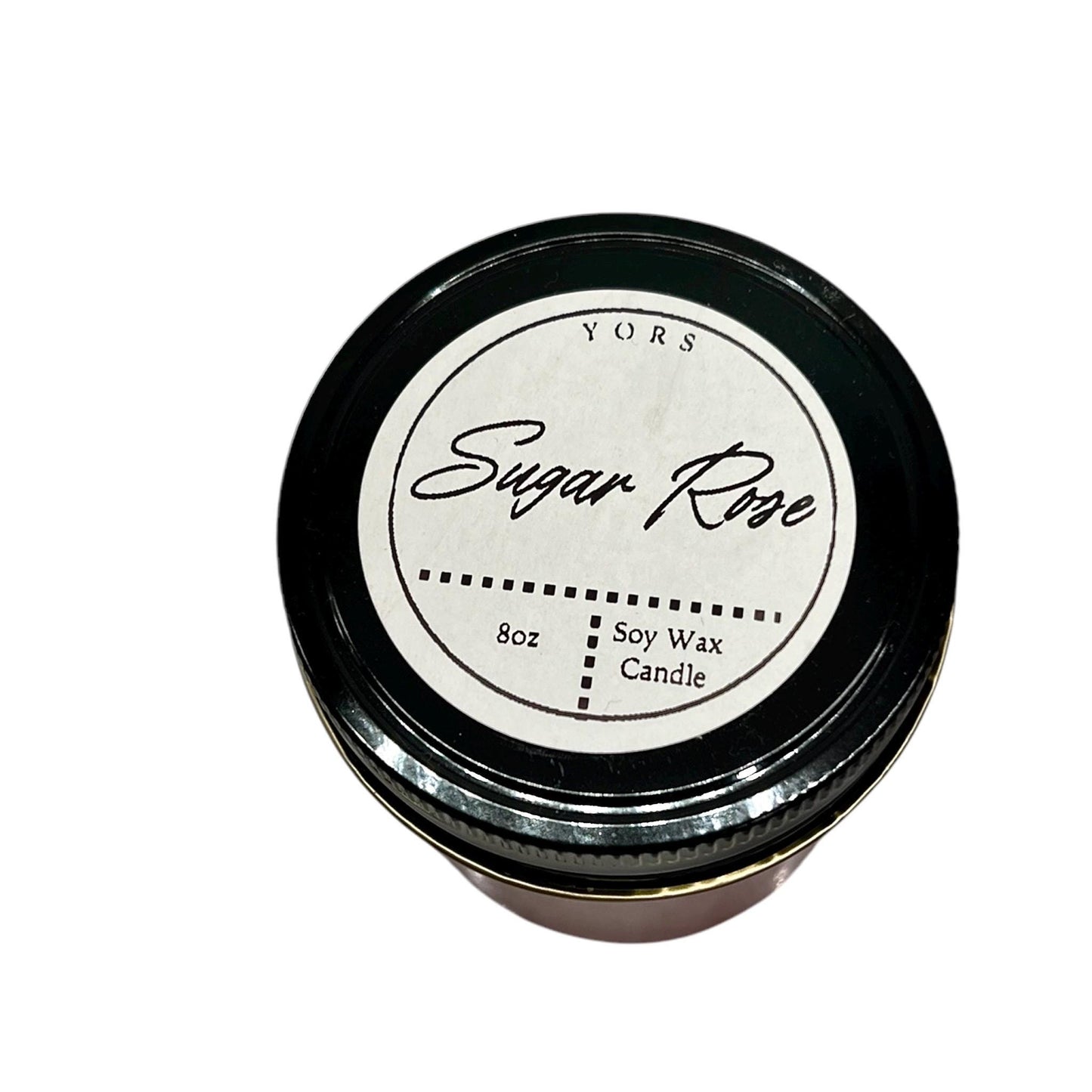 Sugar Rose - 8oz Soy Wax Candle