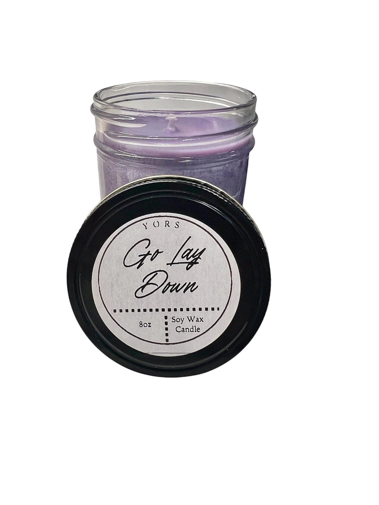 Go Lay Down - 8oz Soy Wax Candle