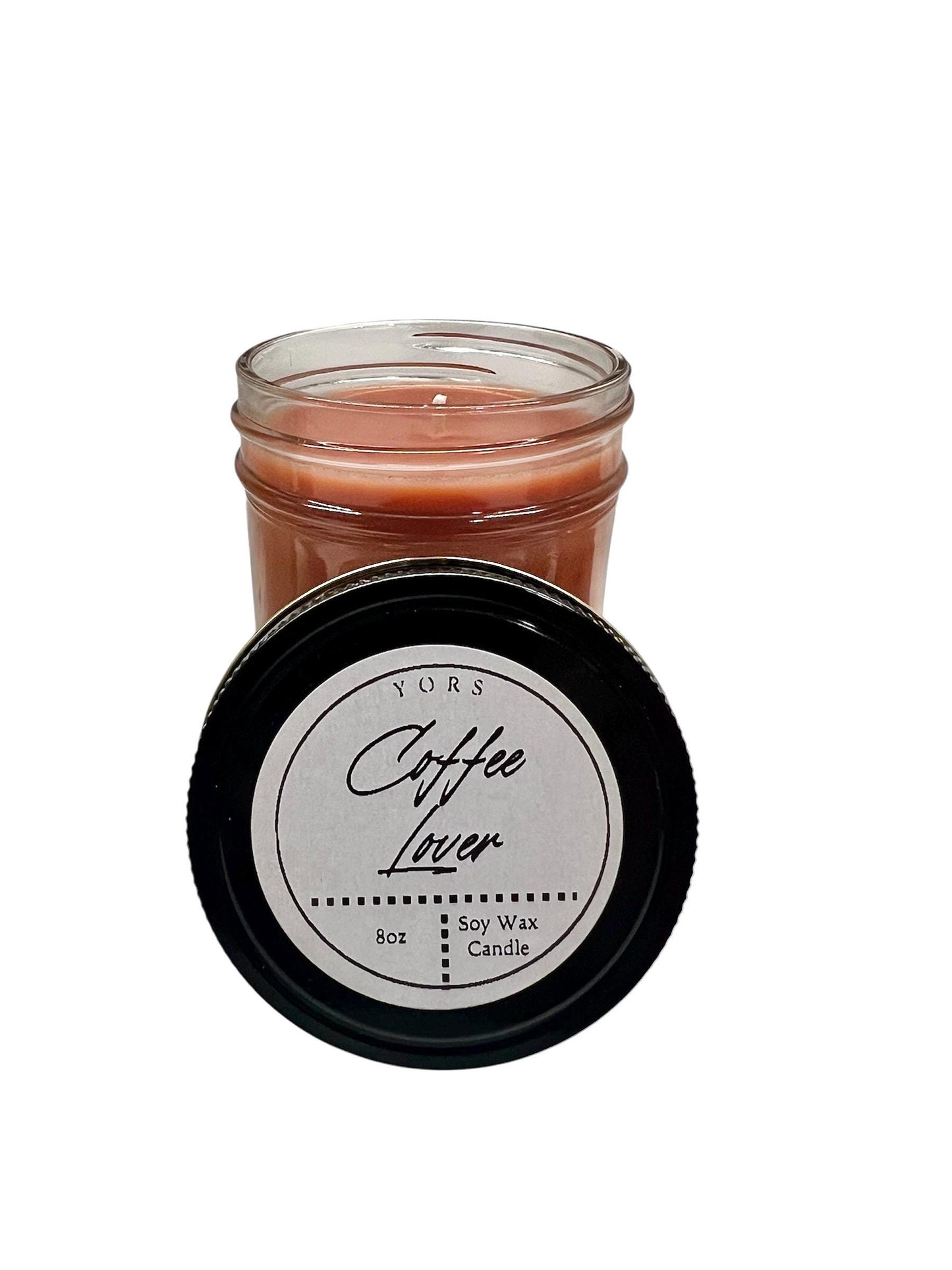Coffee Lover - 8oz Soy Wax Candle