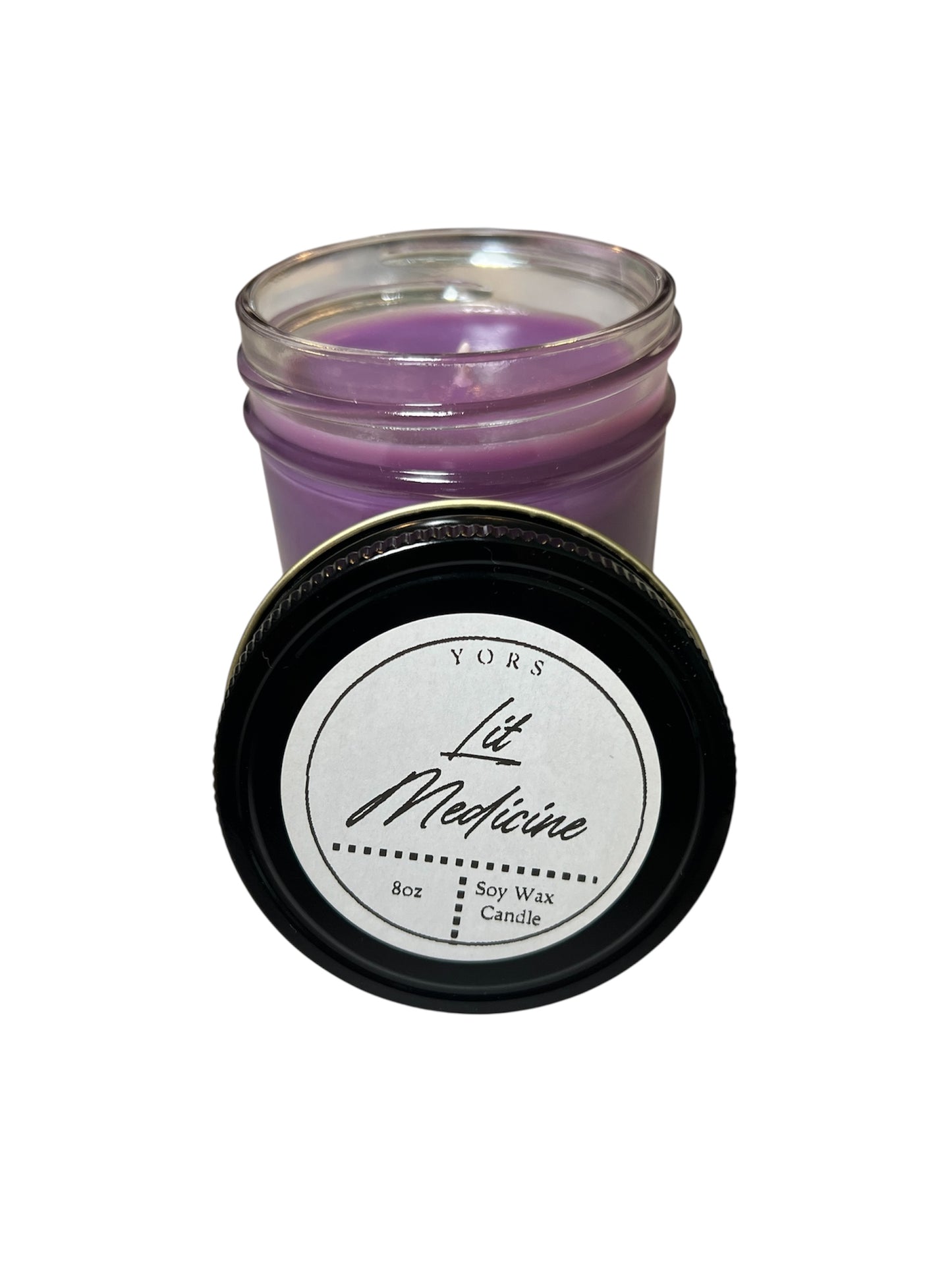 Lit Medicine - 8oz Soy Wax Candle