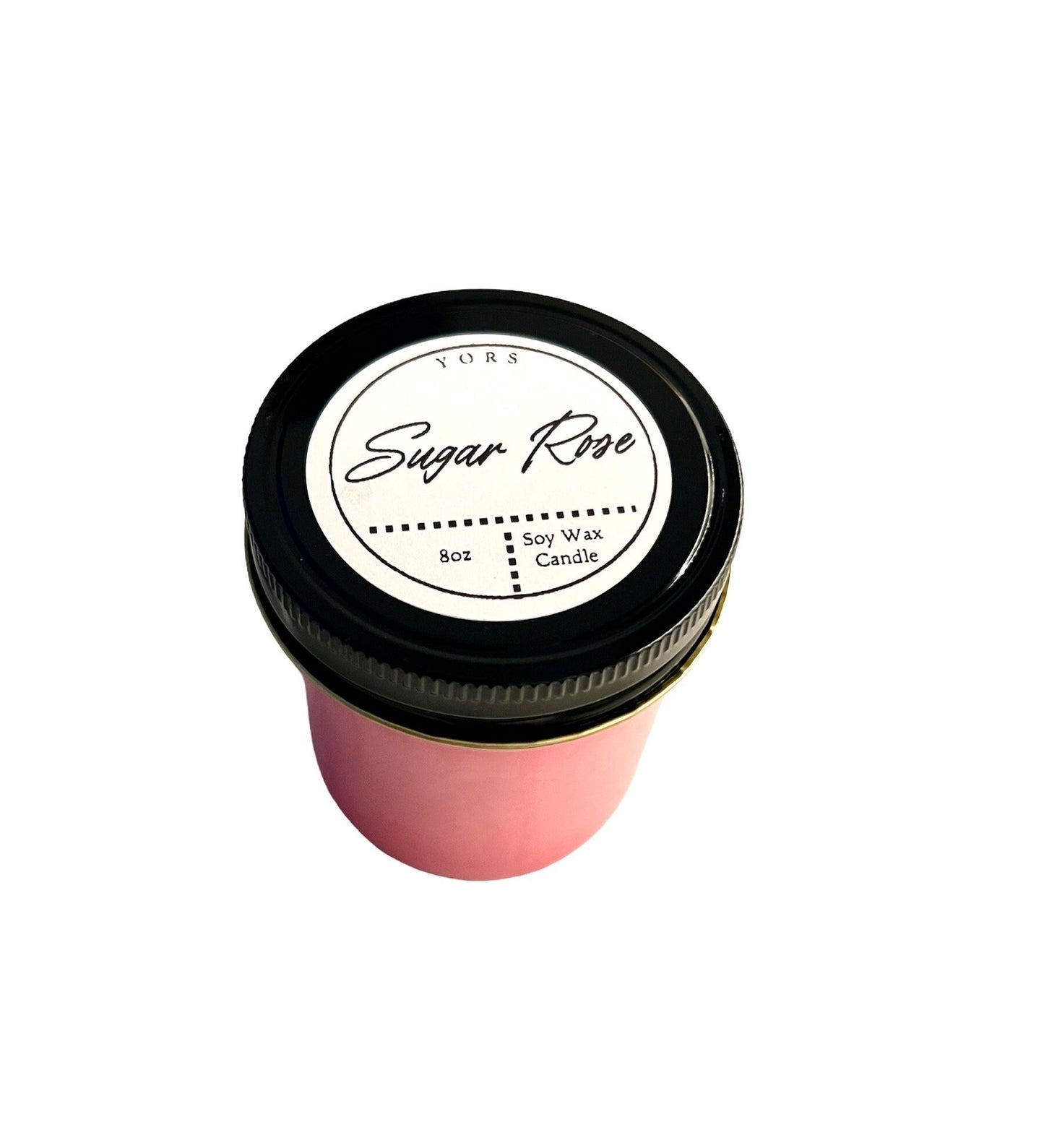 Sugar Rose - 8oz Soy Wax Candle